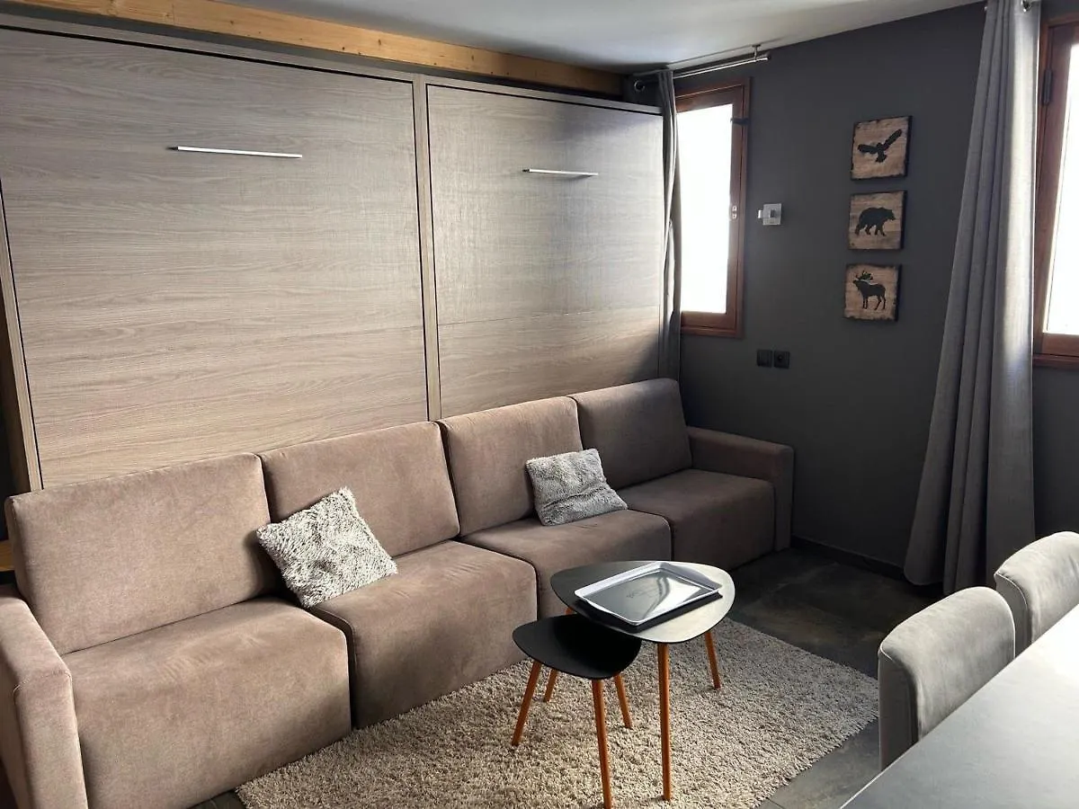 Daire Studio Renove Avec Kitchenette Equipee, Proche Des Pistes Et Commerces, Casiers A Ski - Fr-1-425-207 Arâches Fransa